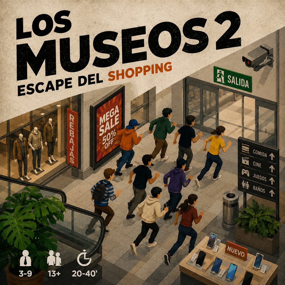 Los Museos 2 · Escape del shopping