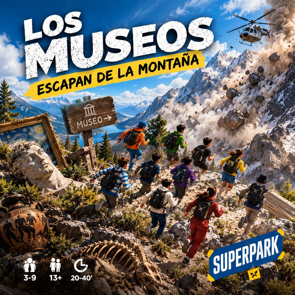 Los Museos 5 · Escapan de la montaña